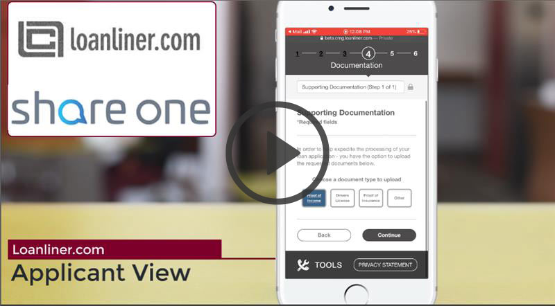 loanliner.com online lending video screen grab